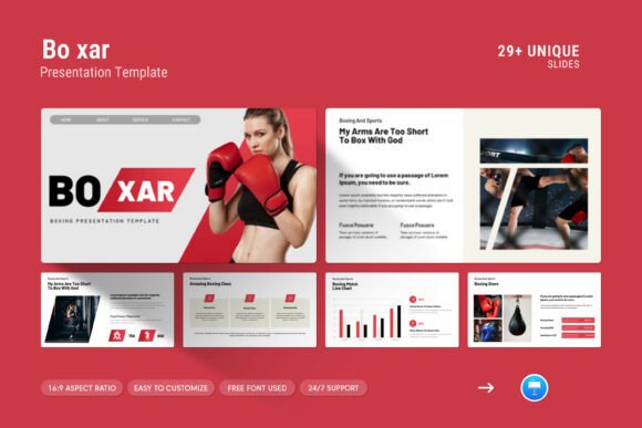 Boxer Boxing Keynote Template: A Strategic Tool for Professional Presentation