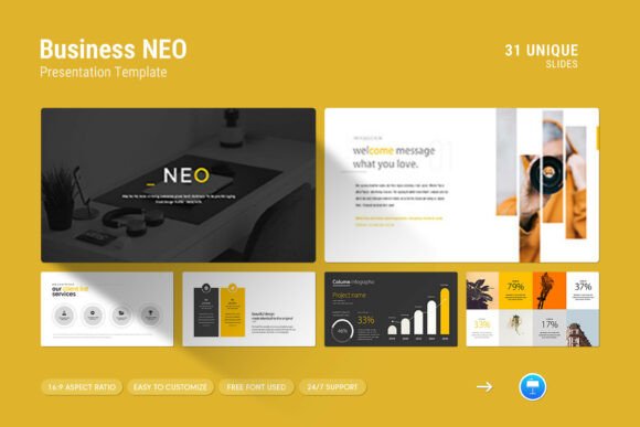 Business NEO Keynote Template