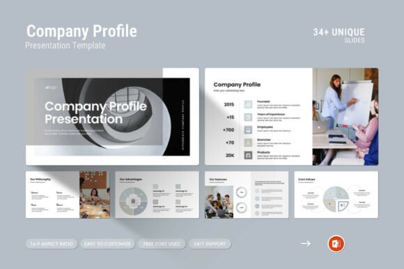Company Profile PowerPoint Template