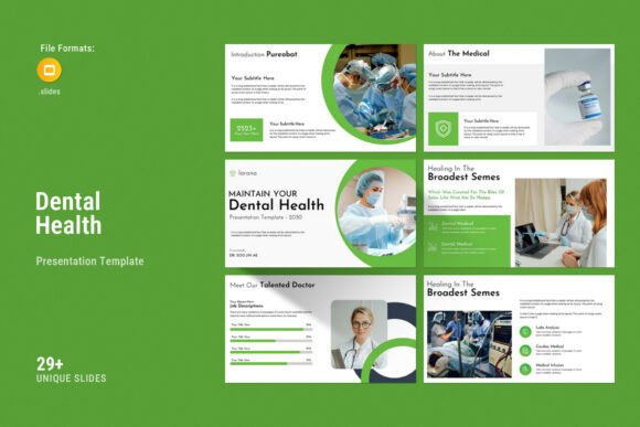 Dental Health Google Slides Template: A Professional Tool for Effective Presentation