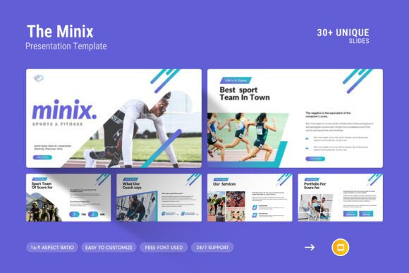 Maximize Your Presentation Potential with Minix Google Slides Template