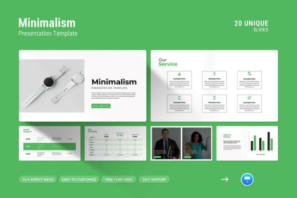 Minimalist Keynote Template