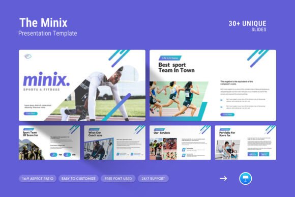 Minix Keynote Presentation Template: A Professional and Clean Way to Present Your Work