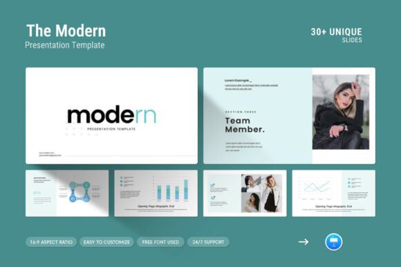 Modern Keynote Presentation Template